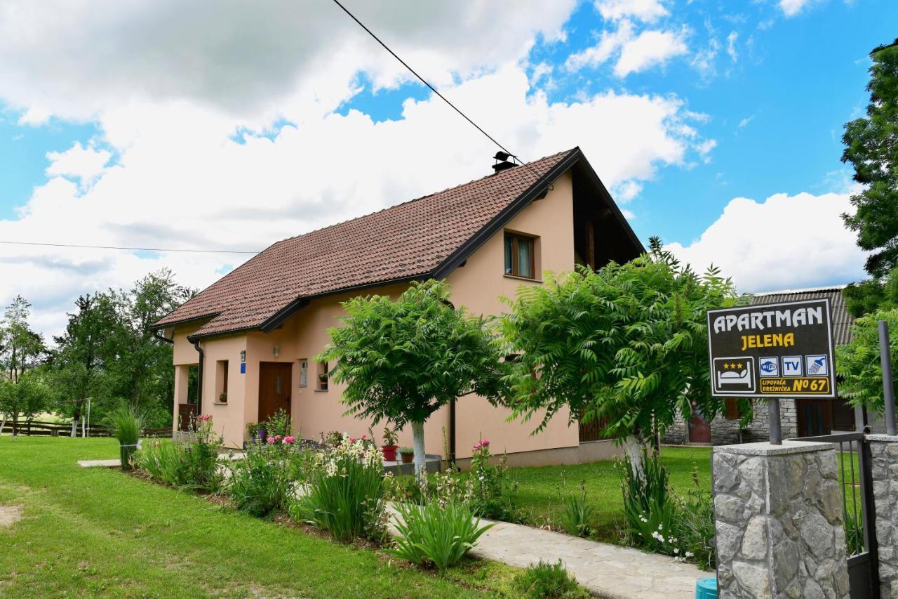 Apartman Jelena Rakovica Buitenkant foto